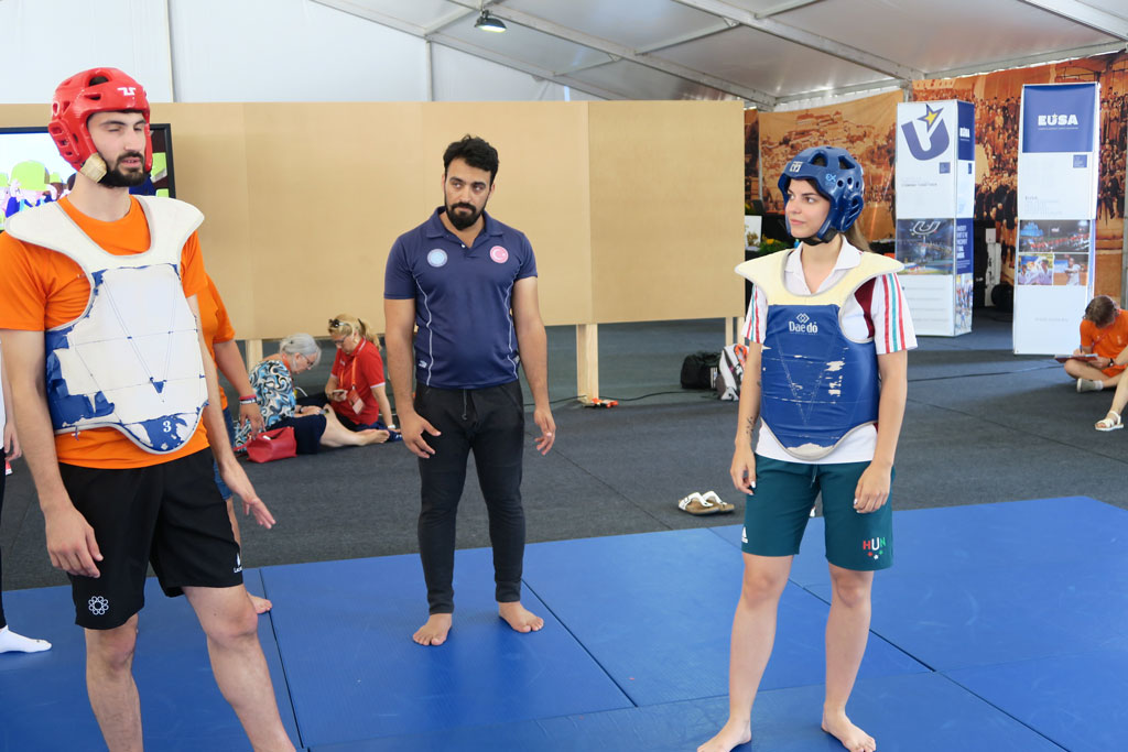 Taekwondo demonstration